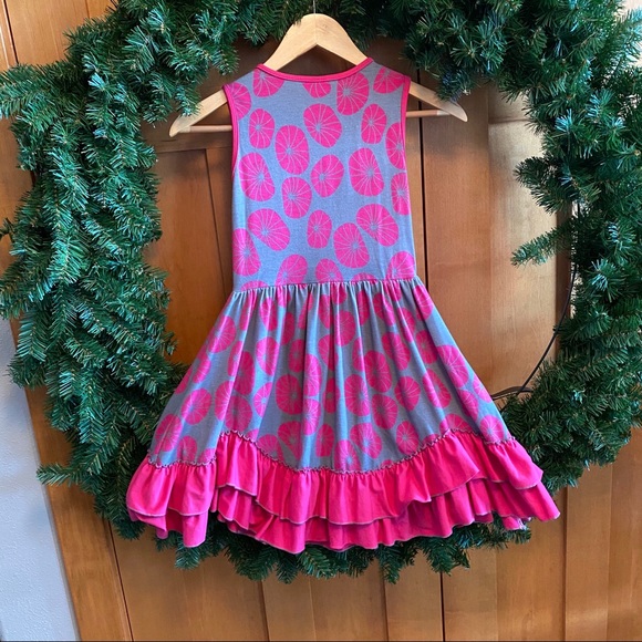 NWOT Ruffles by tutu & lulu Dress Sz 7-8 Adorable! - Picture 5 of 5